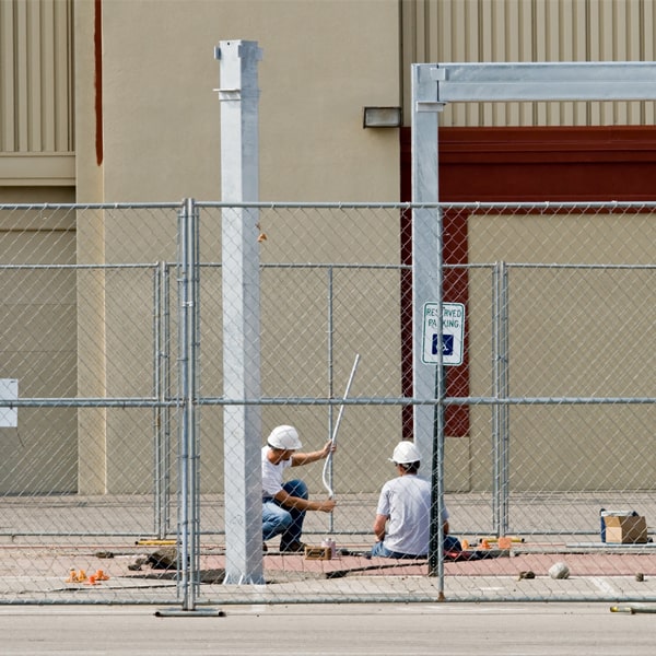 how long can i rent the temporary fence for my building site or event in Lincoln Beach